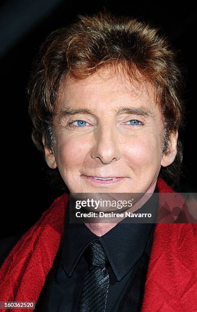 Singer Barry Manilow attends Manilow On Broadway Opening Night After Party at the Copacabana on January 29, 2013 in New York City.