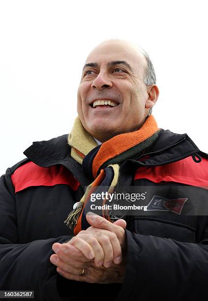 Muhtar Kent, chief executive officer of Coca-Cola Co., smiles during a visit to the 2013 Pyeongchang Special Olympics Winter Games in Pyeongchang,...