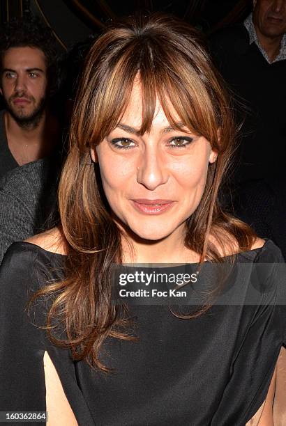 Shirley Bousquet attends the Eric Tibusch Spring/Summer 2013 Haute-Couture show as part of Paris Fashion Week at Hotel D'Evreux on January 21, 2013...