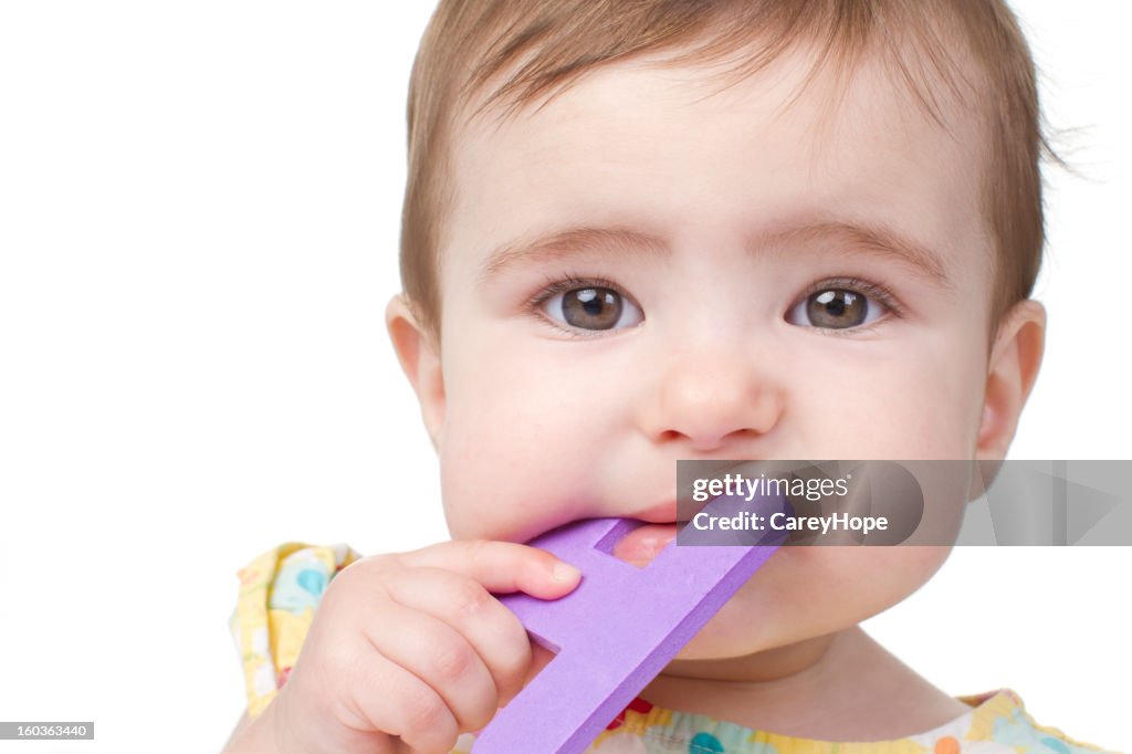 Close up of baby