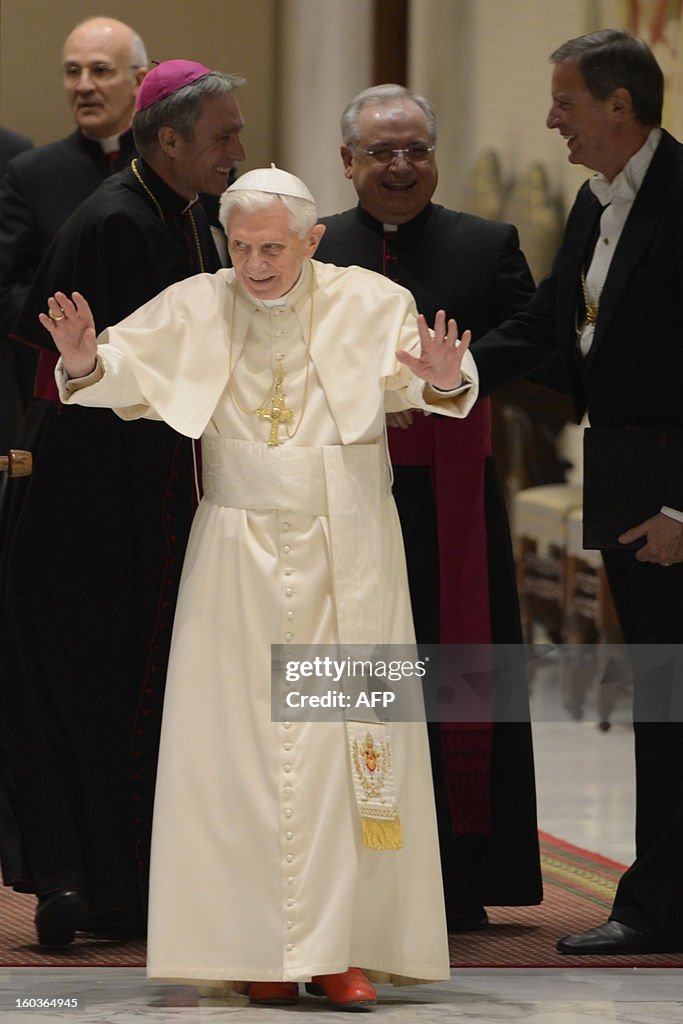 VATICAN-POPE-AUDIENCE