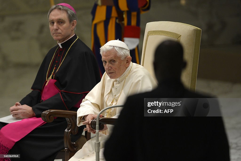 VATICAN-POPE-AUDIENCE