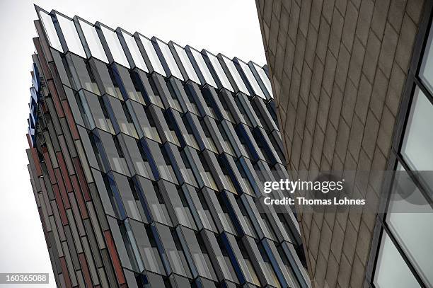 General view of the headquaters of the KfW Bankengruppe, the Kreditanstalt fuer Wiederaufbau, or Reconstruction Credit Institute, Germany's state...