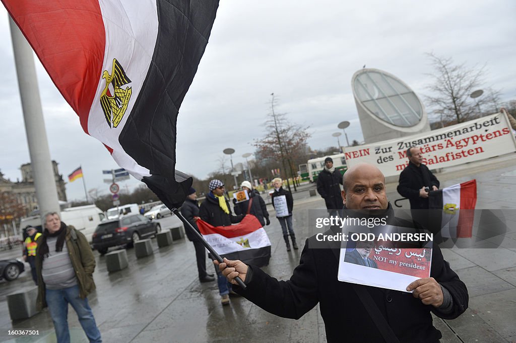 GERMANY-EGYPT-POLITICS-UNREST-AMNESTY-DEMO