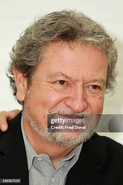 Eugenio Garcia attends a photocall to promote his Oscar nominated film 'No', which tells the story of Chilean dictator Augusto Pinochet at The Human...