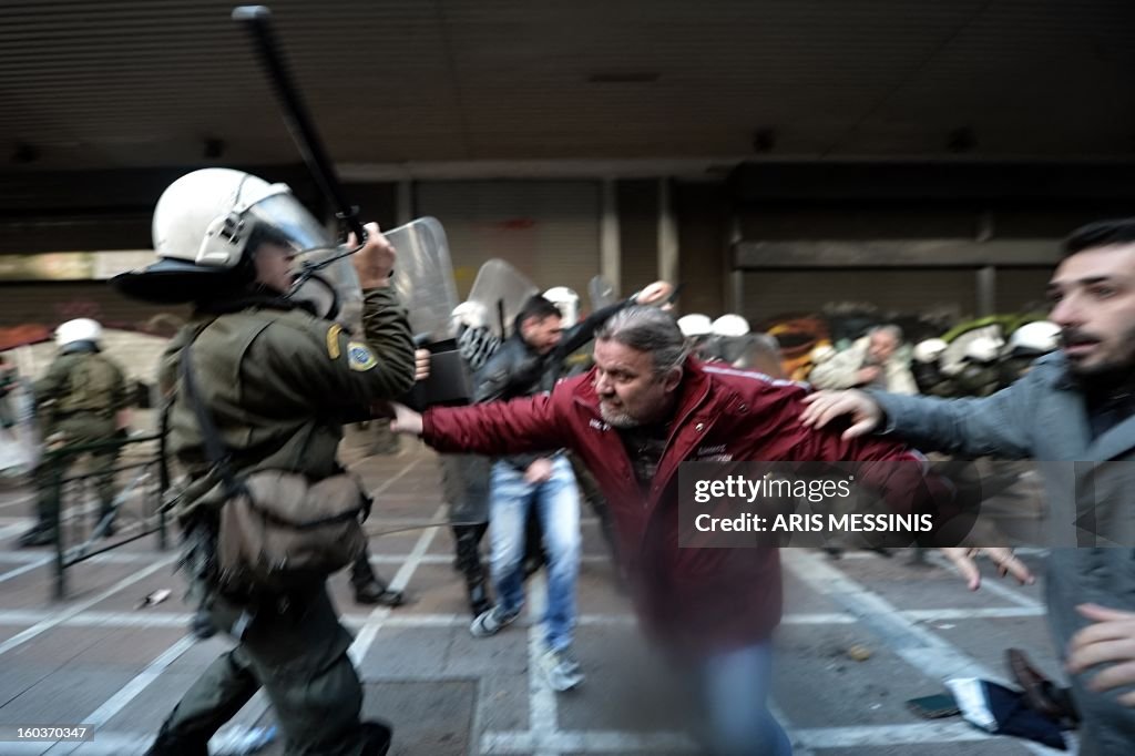 GREECE-FINANCE-ECONOMY-LABOUR-PROTEST