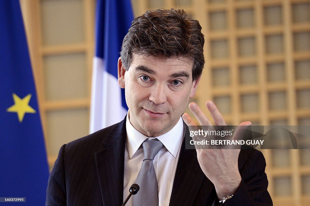 FRANCE-POLITICS-BRAND-MONTEBOURG