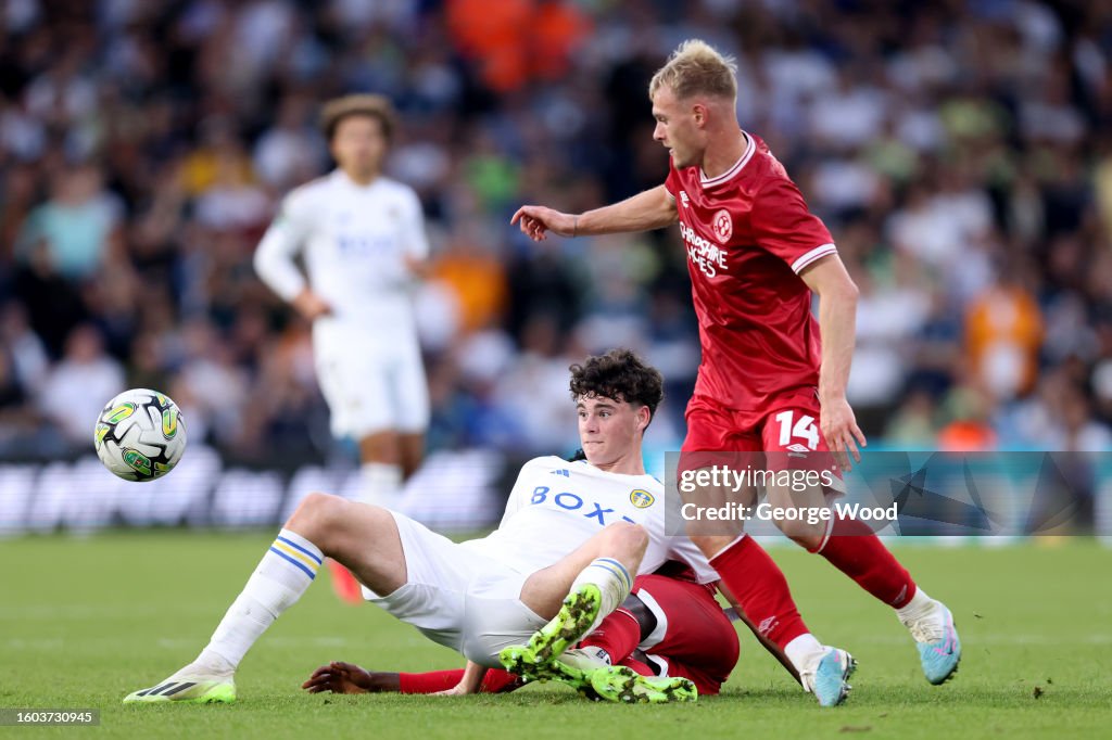 Leeds United v Shrewsbury Town - Carabao Cup First Round