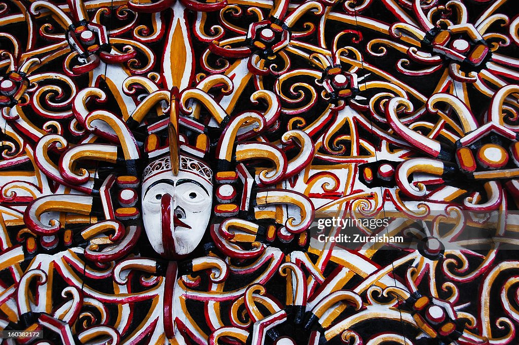 Wooden Sculpture from East Kalimantan