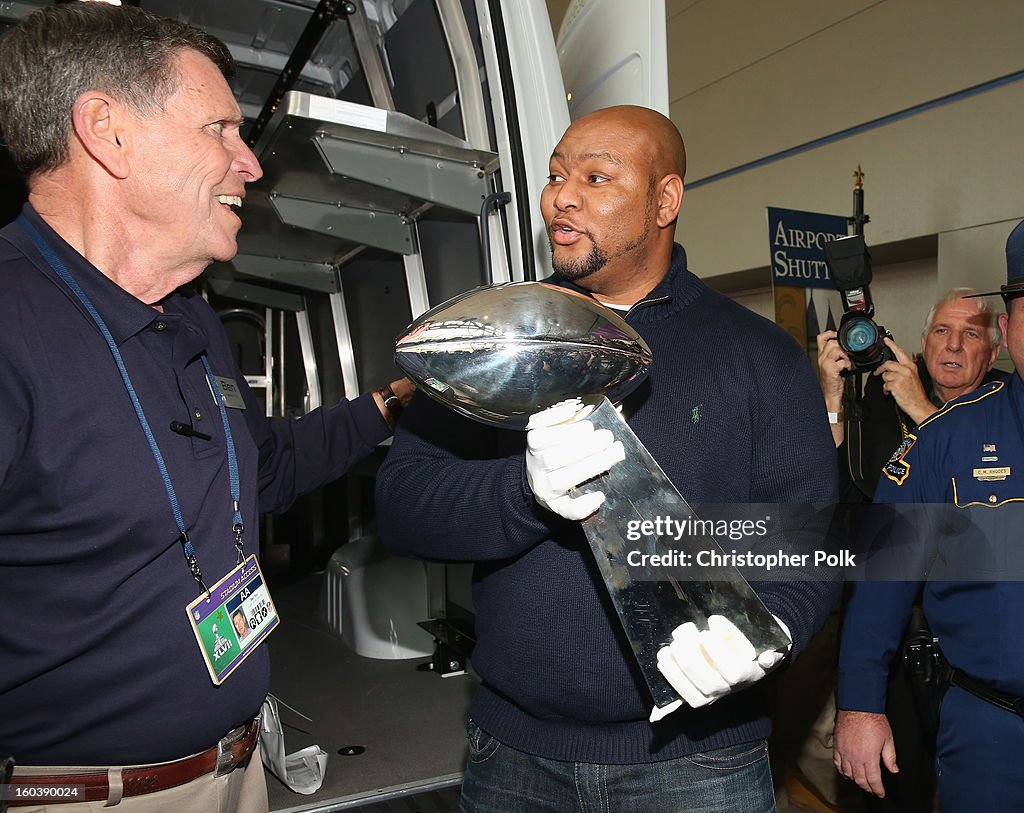 FedEx Delivered Vince Lombardi Trophy To New Orleans For Super Bowl XLVII