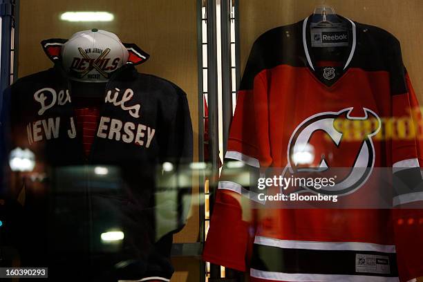 New Jersey Devils Team Shop in NHL Fan Shop 