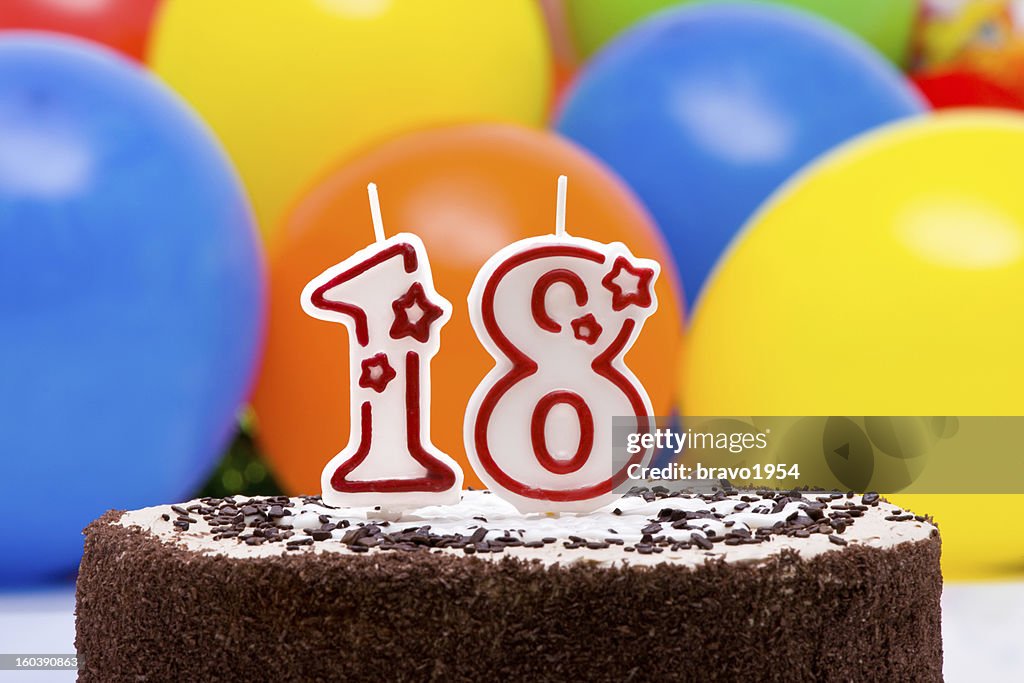 18th Birthday Cake