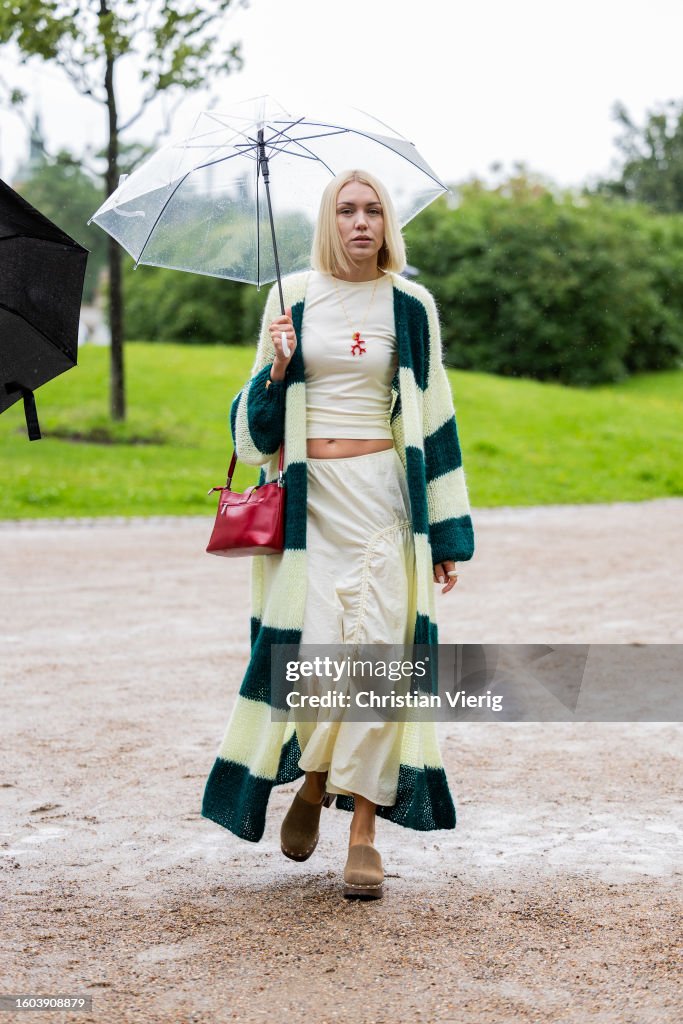Street Style - Day 3 - Copenhagen Fashion Week Spring/Summer 2024