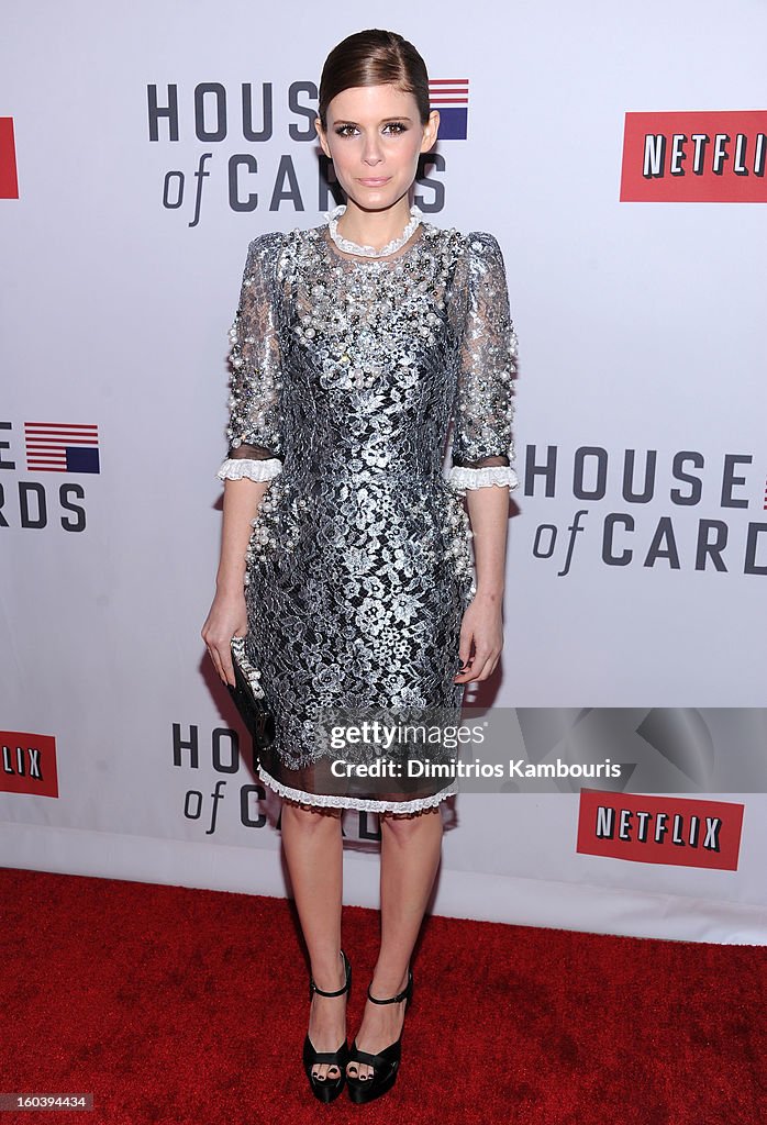 Netflix's "House Of Cards" New York Premiere