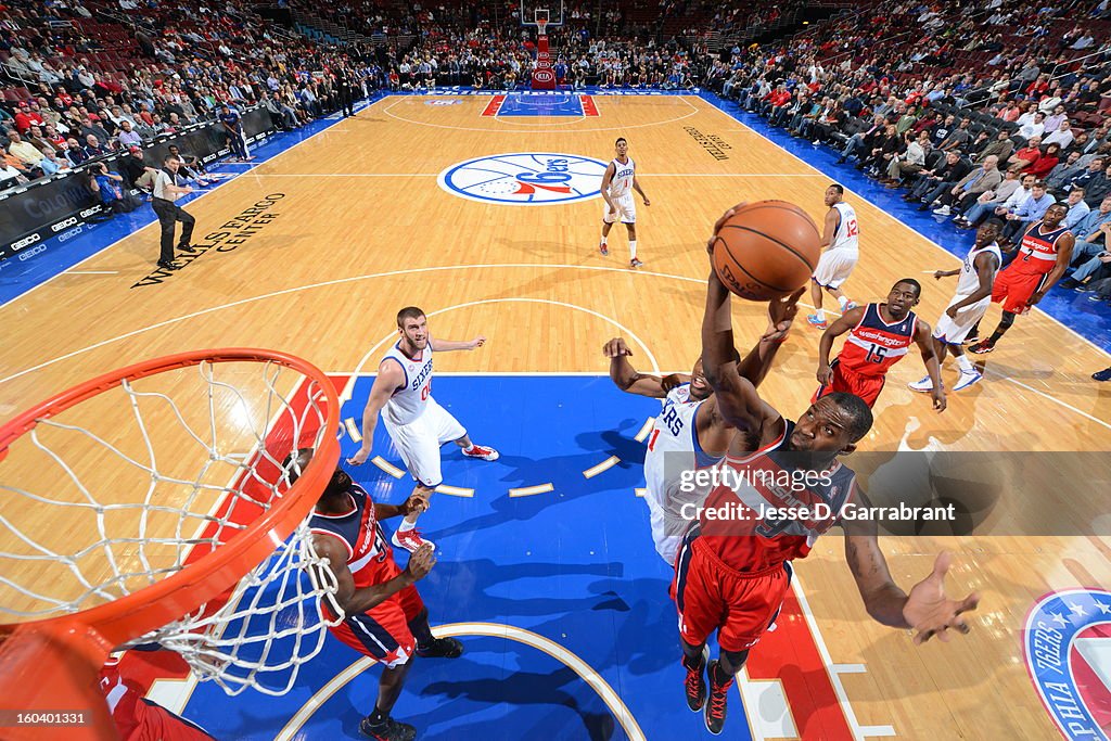 Washington Wizards v Philadelphia 76ers