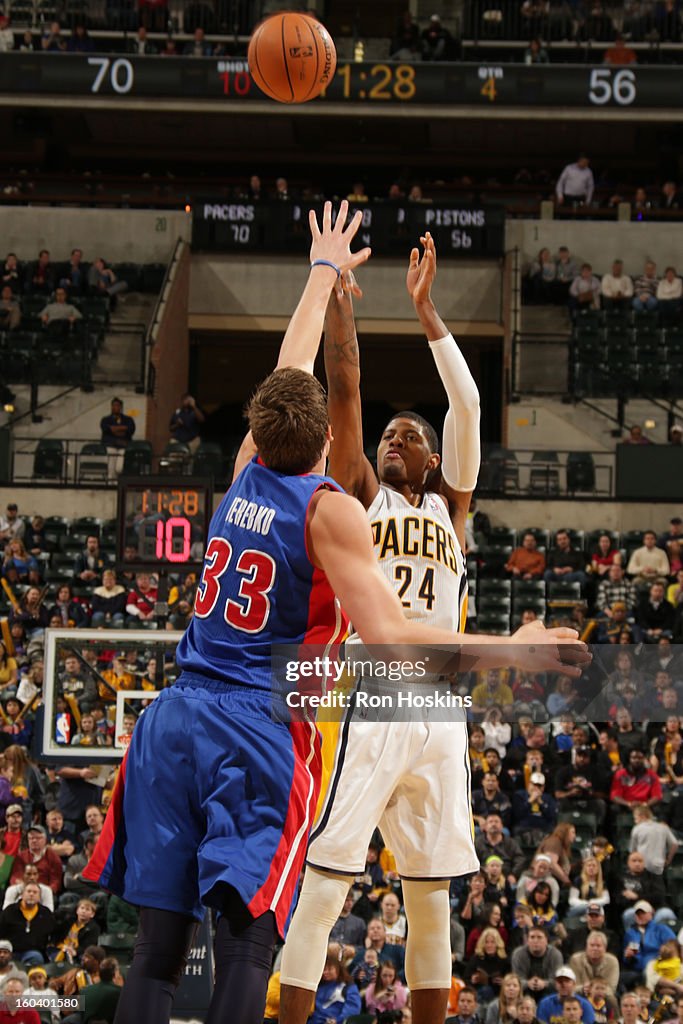 Detroit Pistons v Indiana Pacers