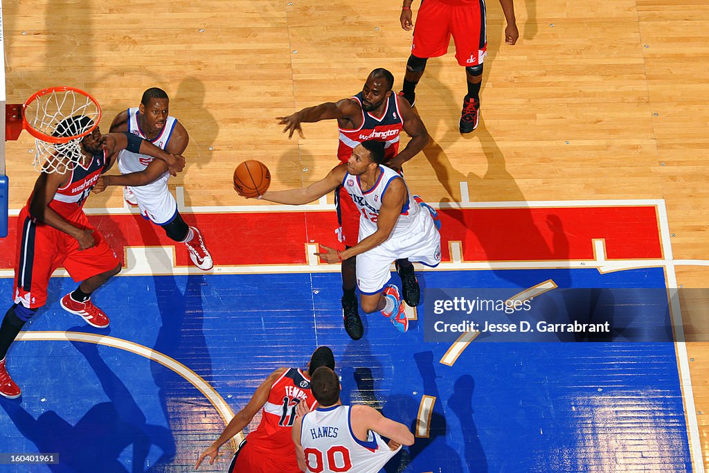 Washington Wizards v Philadelphia 76ers