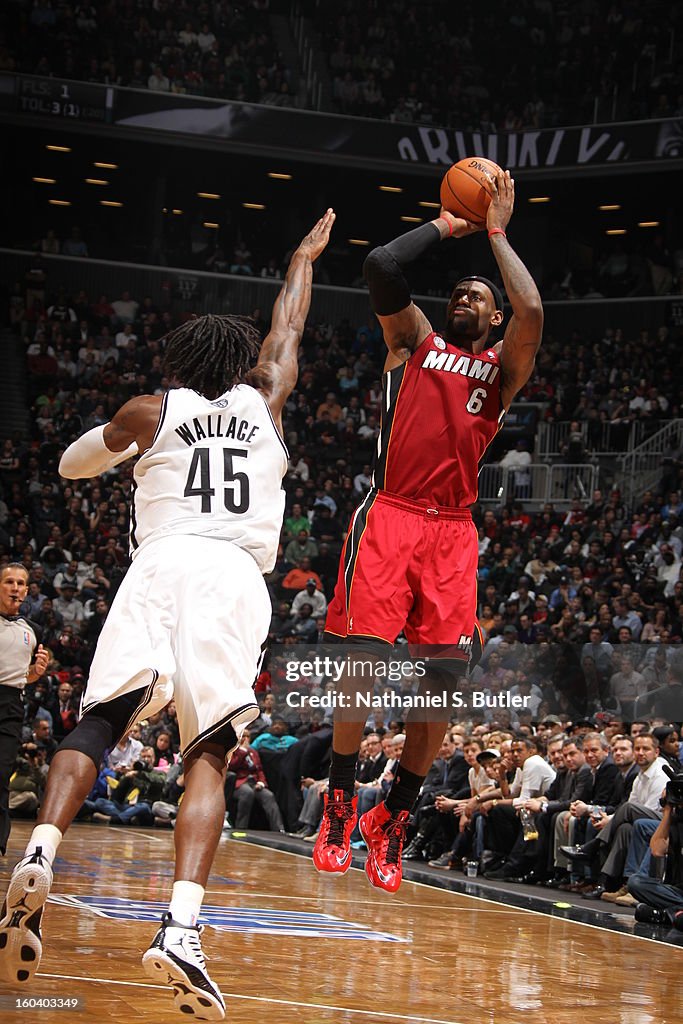 Miami Heat v Brooklyn Nets