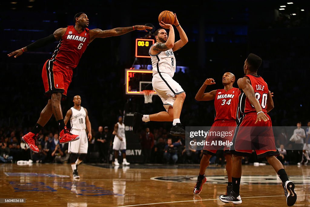 Miami Heat v Brooklyn Nets