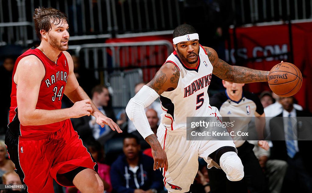 Toronto Raptors v Atlanta Hawks