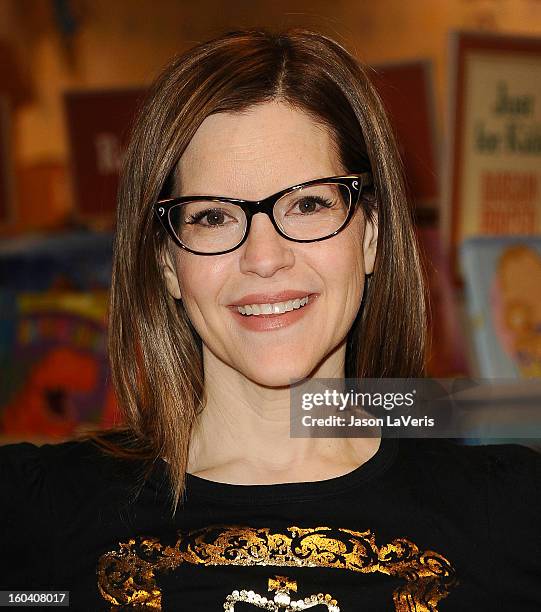 Lisa Loeb performs songs and signs her new CD "No Fairy Tale" at Barnes & Noble bookstore at The Grove on January 30, 2013 in Los Angeles, California.