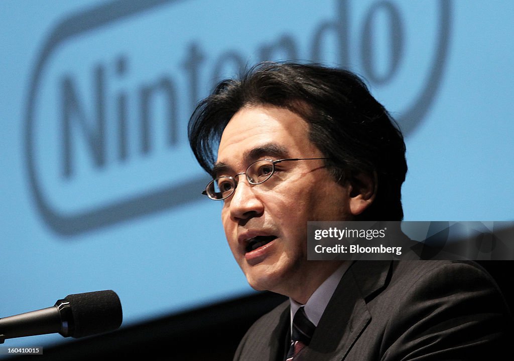 Nintendo President Satoru Iwata News Conference