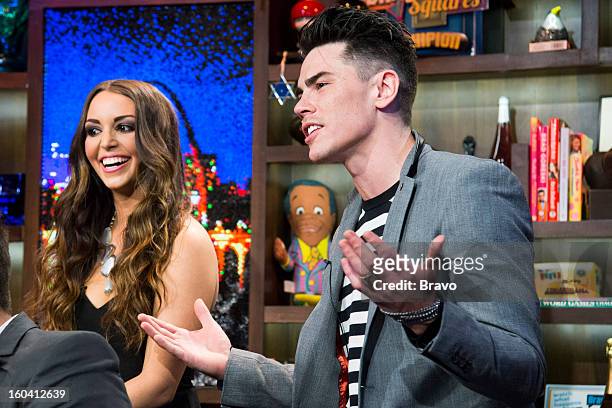 Pictured : Scheana Marie and Tom Sandoval -- Photo by: Charles Sykes/Bravo/NBCU Photo Bank via Getty Images