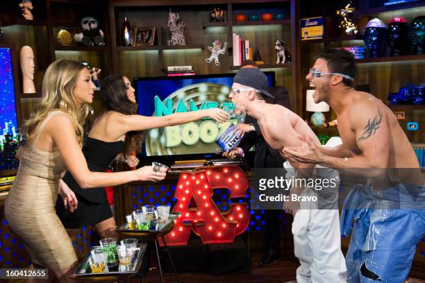Pictured : Stassi Schroeder, Scheana Marie, Tom Sandoval and Jax Taylor -- Photo by: Charles Sykes/Bravo/NBCU Photo Bank via Getty Images
