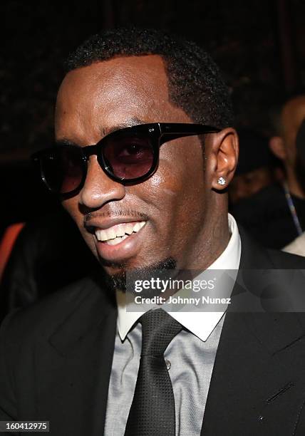 Sean 'Diddy' Combs attends the DJ Enuff Birthday Celebration at The Griffin on January 30, 2013 in New York City.