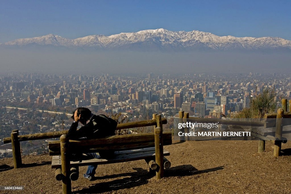CHILE-SANTIAGO-POLLUTION