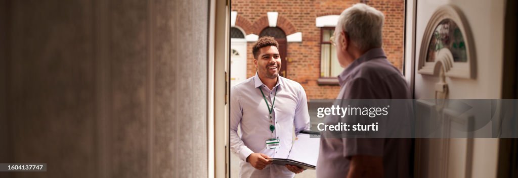 住宅担当官訪問テナント