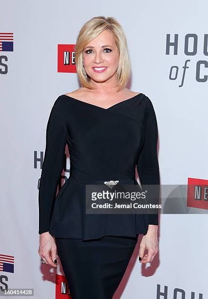 Correspondant Jamie Colby attends the Netflix's 'House Of Cards' New York Premiere at Alice Tully Hall on January 30, 2013 in New York City.