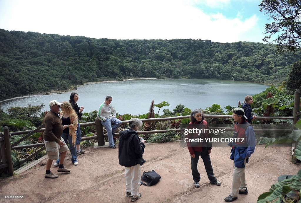 COSTA RICA-TOURISM-VOLCANO