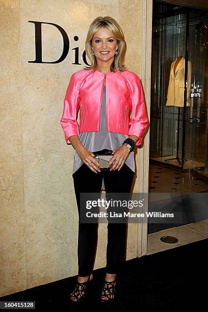 Sandra Sully attends the opening of the Christan Dior Sydney store on January 31, 2013 in Sydney, Australia.