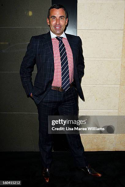 Joh Bailey attends the opening of the Christan Dior Sydney store on January 31, 2013 in Sydney, Australia.