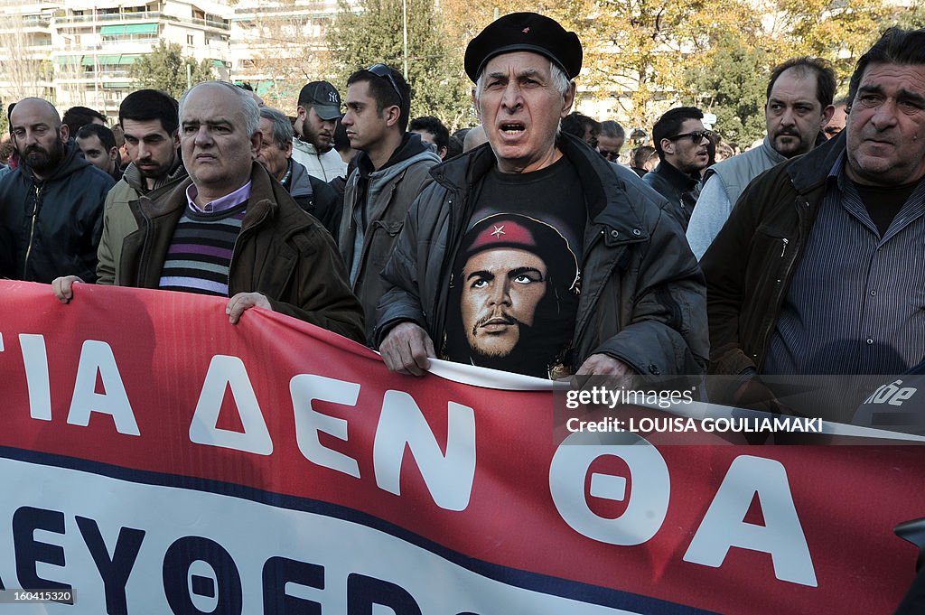 GREECE-FINANCE-ECONOMY-PROTEST