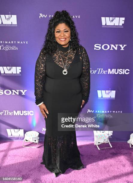 Kim Burrell attends the 2nd Annual Whitney Houston Legacy Of Love Gala In Celebration Of Whitney At 60 at St. Regis Hotel on August 09, 2023 in...