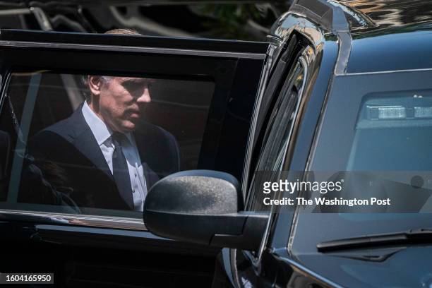 Wilmington, DE President Joe Biden's son Hunter Biden departs a court appearance at the J. Caleb Boggs Federal Building on Wednesday, July 26 in...