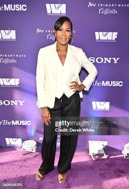 Terri J. Vaughn attends the 2nd Annual Whitney Houston Legacy Of Love Gala In Celebration Of Whitney At 60 at St. Regis Hotel on August 09, 2023 in...