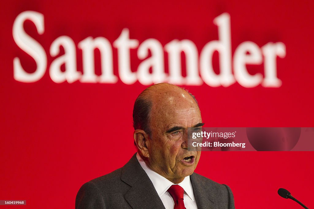Banco Santander SA 4Q Earnings News Conference As Profits Miss Estimates