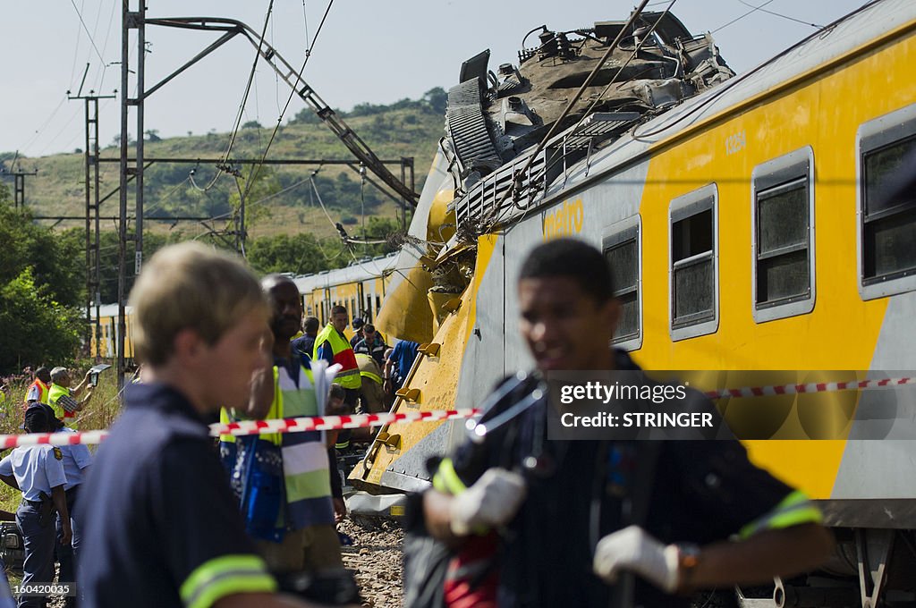 SAFRICA-RAILWAY-ACCIDENT