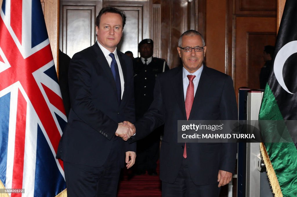 LIBYA-DIPLOMACY-BRITAIN-CAMERON