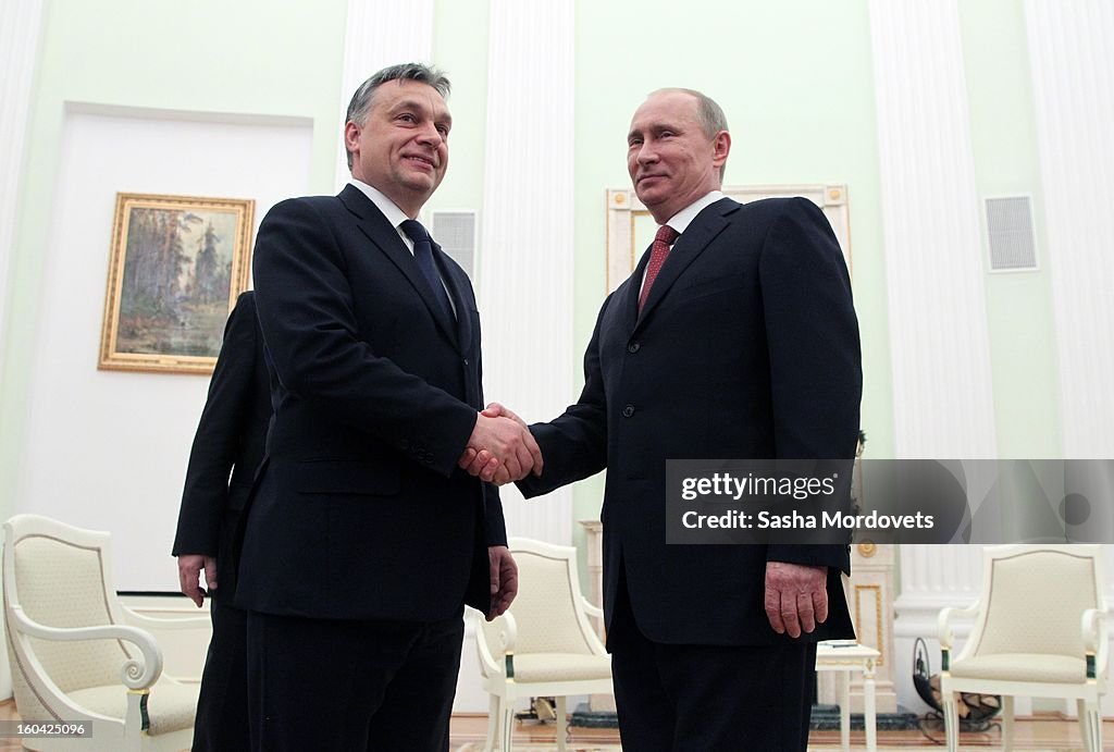 Hungarian Prime Minister Viktor Orban Visits Russia