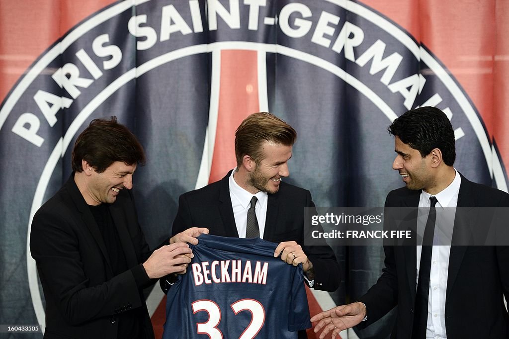 FBL-FRA-ENG-LIGUE1-PSG-BECKHAM