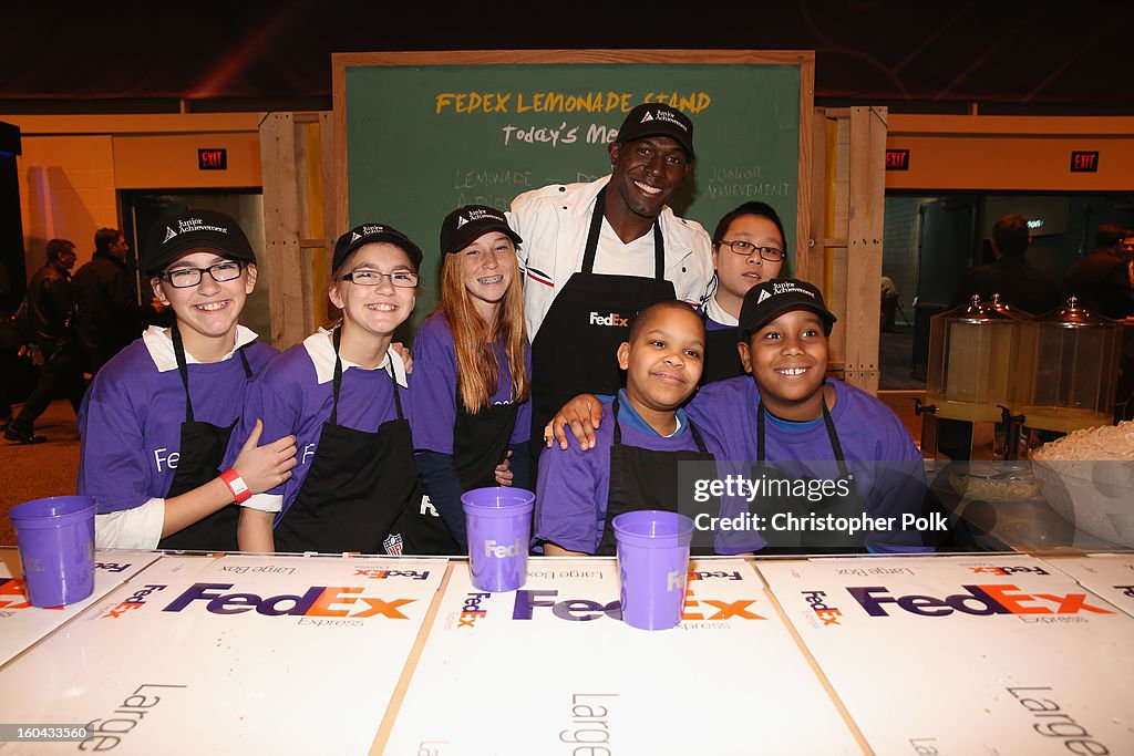 FedEx Opened First-Ever Lemonade Stand For Charity In New Orleans, Enlisted NFL Stars To Help Raise Funding For Junior Achievement Students