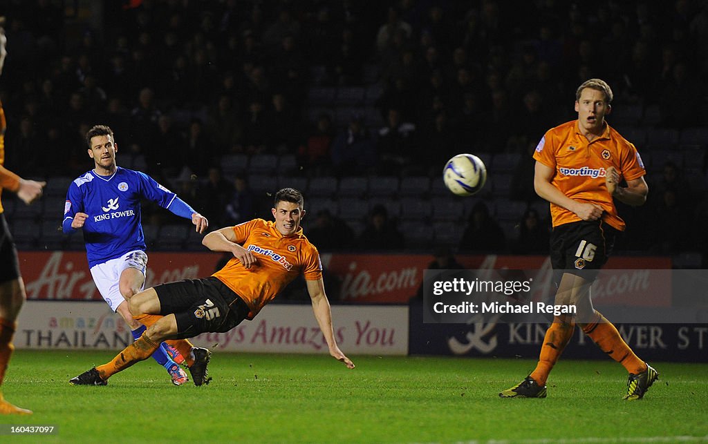Leicester City v Wolverhampton Wanderers - npower Championship