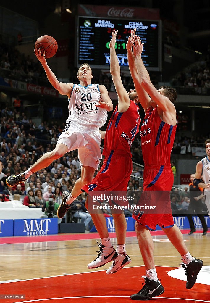 Real Madrid v CSKA Moscow - Turkish Airlines Euroleague