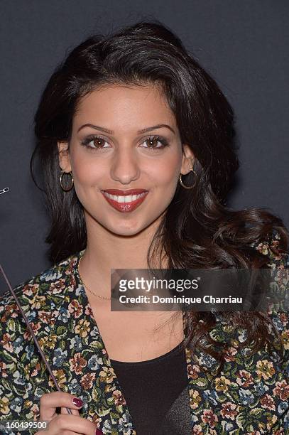 Tal attends the Make Up For Ever Party at Palais De Tokyo on January 31, 2013 in Paris, France.