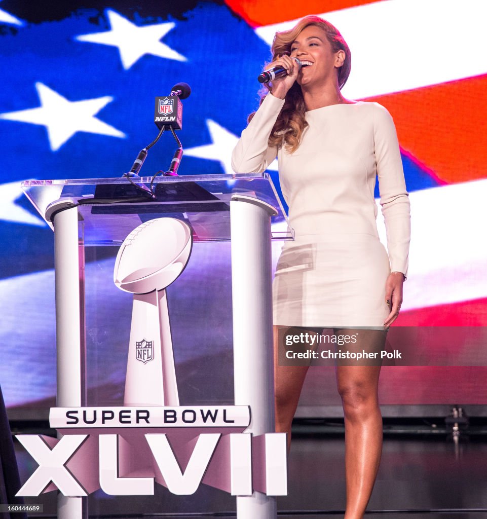 Pepsi Super Bowl XLVII Halftime Show Press Conference