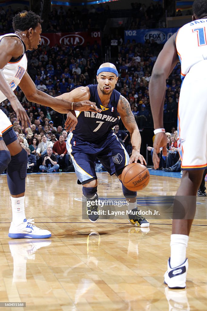 Memphis Grizzlies v Oklahoma City Thunder